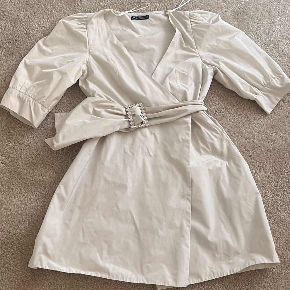 Beige Zara dress